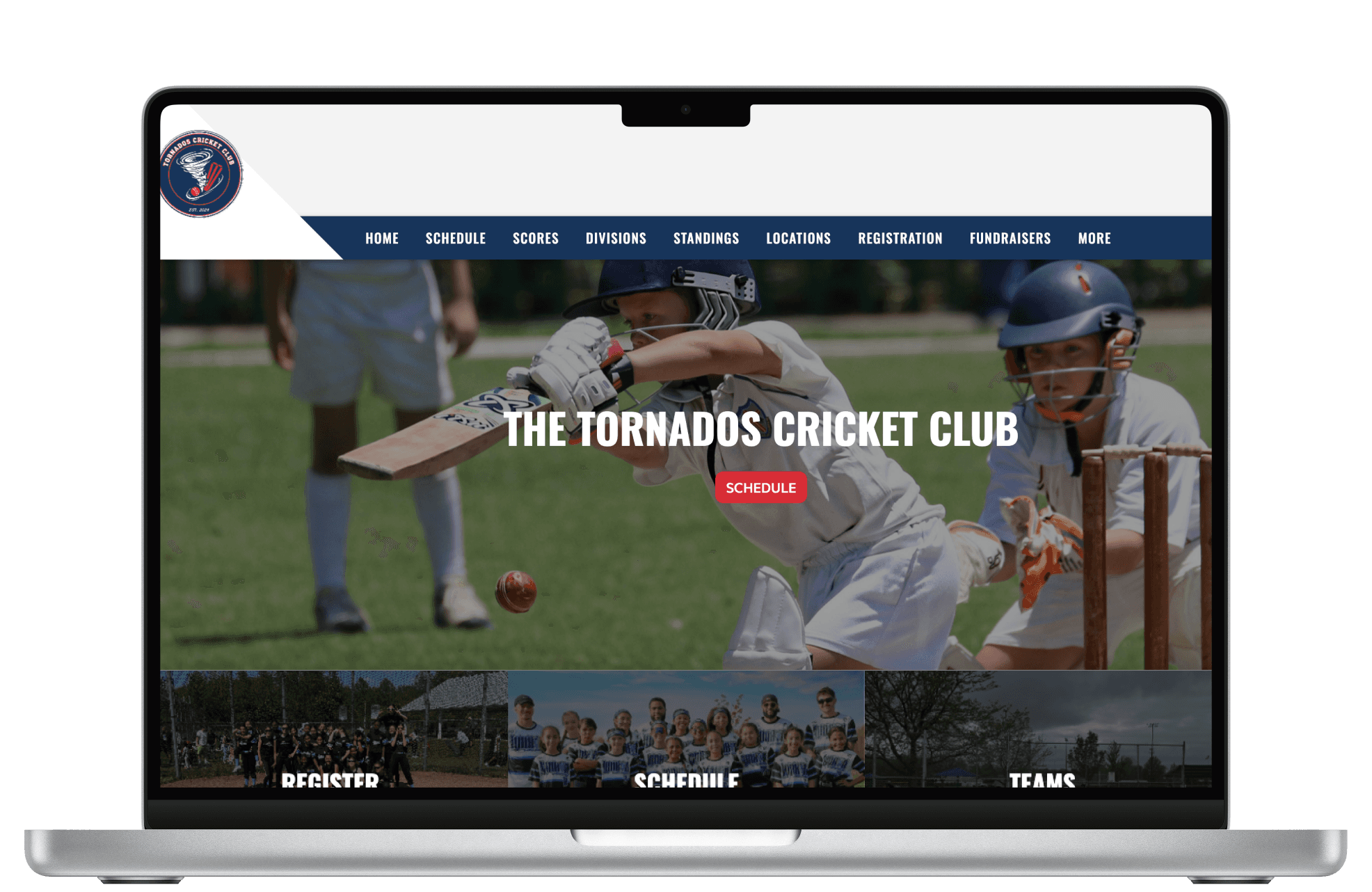 Cricket Website Screenshots