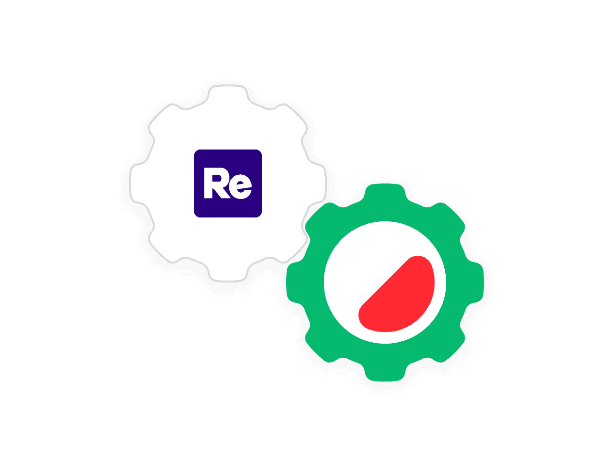 Returnista and Watermelon logos shown as two interlocking gears