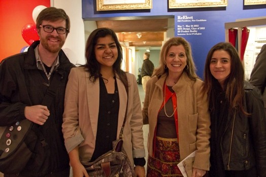 group photo at exhibition