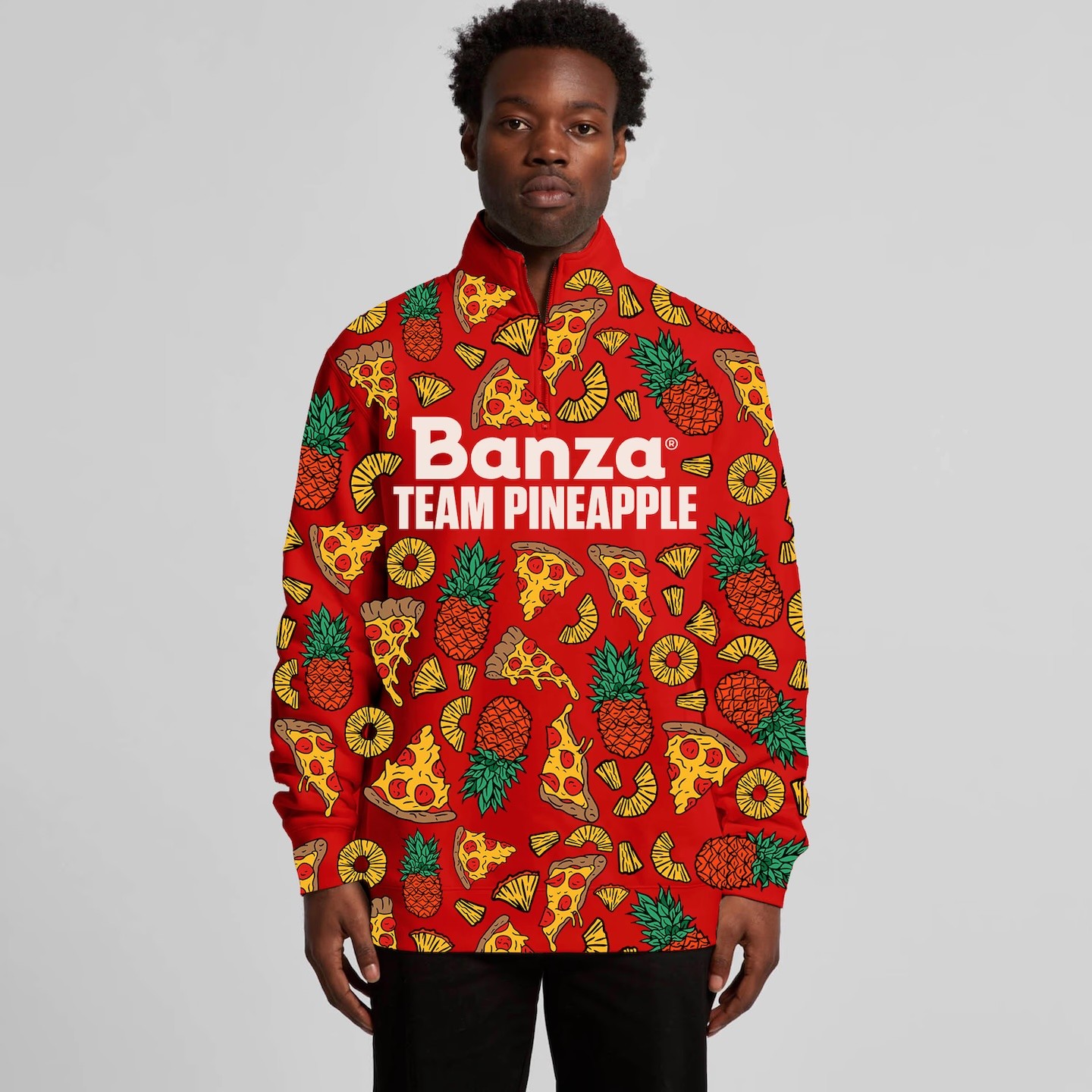 Banza Pizza Swag Mockup 