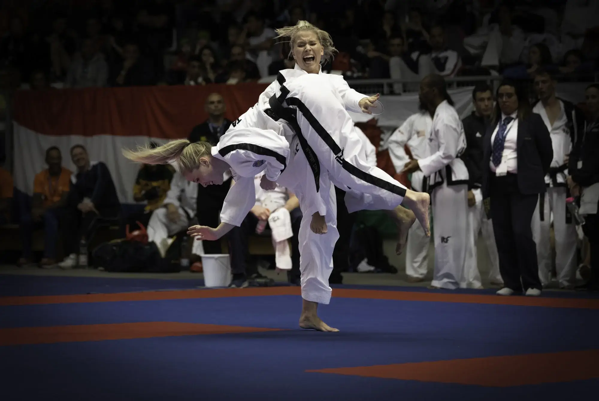 Striking Portrait with Bold Expression