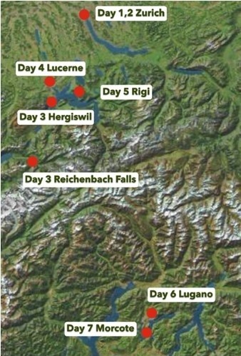 Swiss Curated Journeys, Swiss Panoramic Train Routes, Our Tour