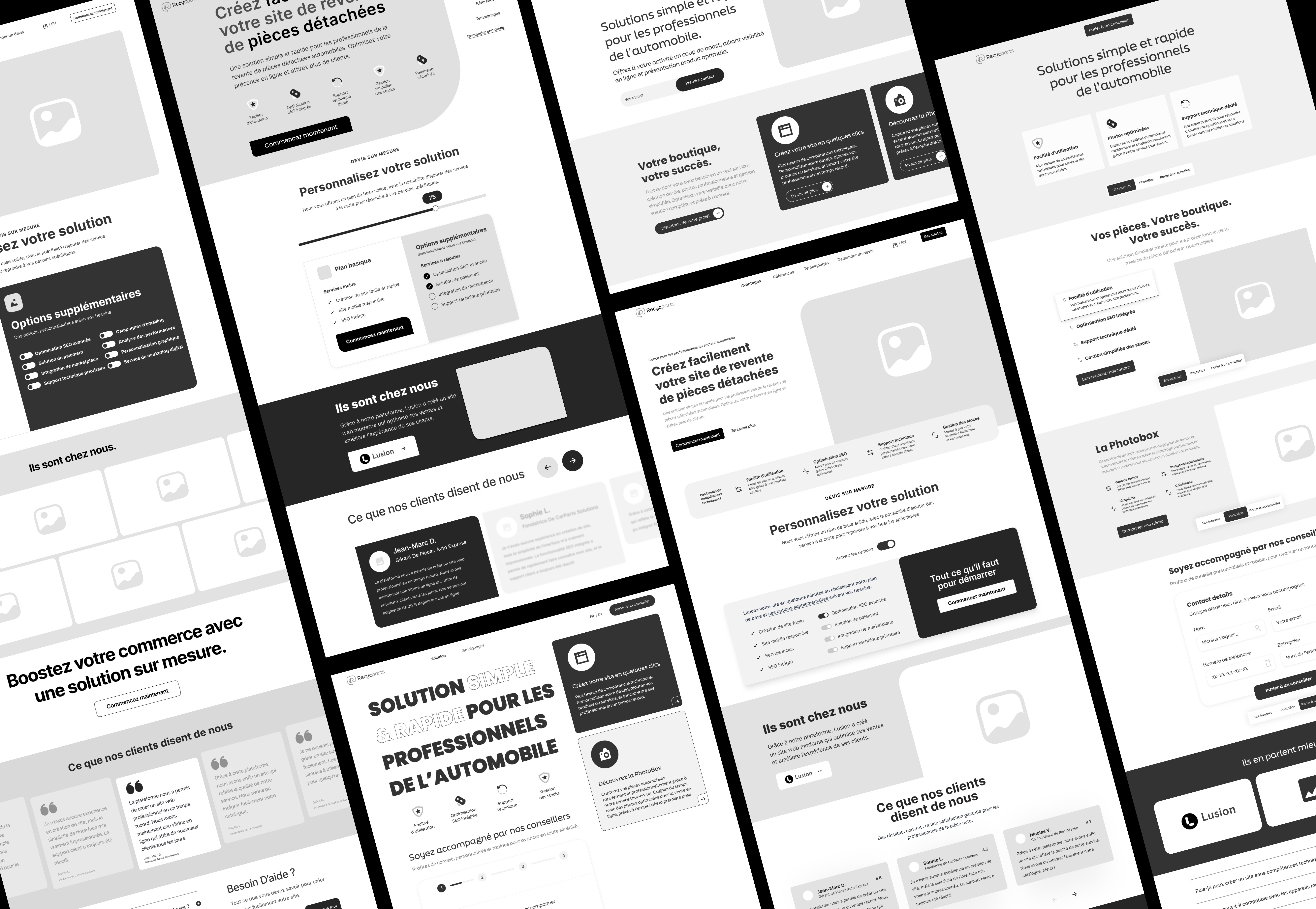 Dashboard Sidebar Close Up