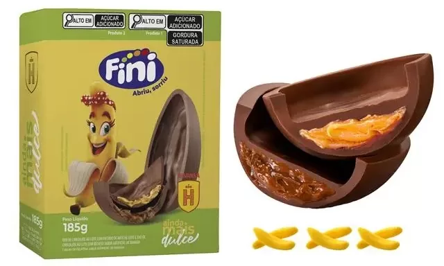 Ovo Havanna e Fini Bananinhas e Doce de Leite