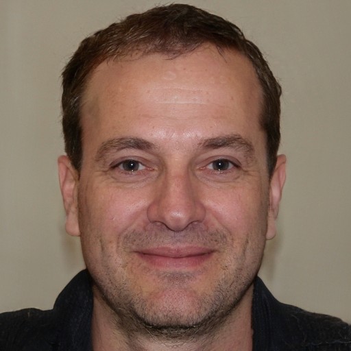 man wearing Henley top portrait