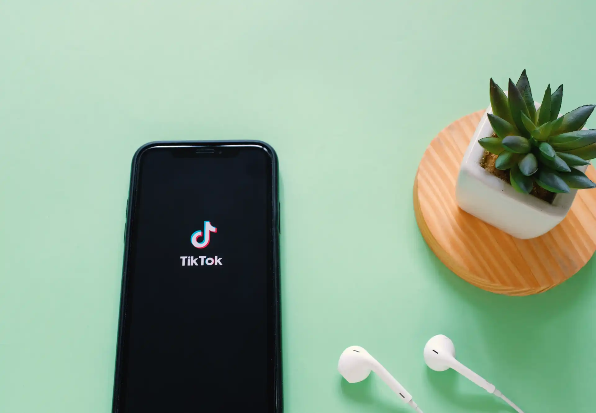 The TikTok app on a smartphone, the platform where Amazon Music users can now share their personal listening "Insights".