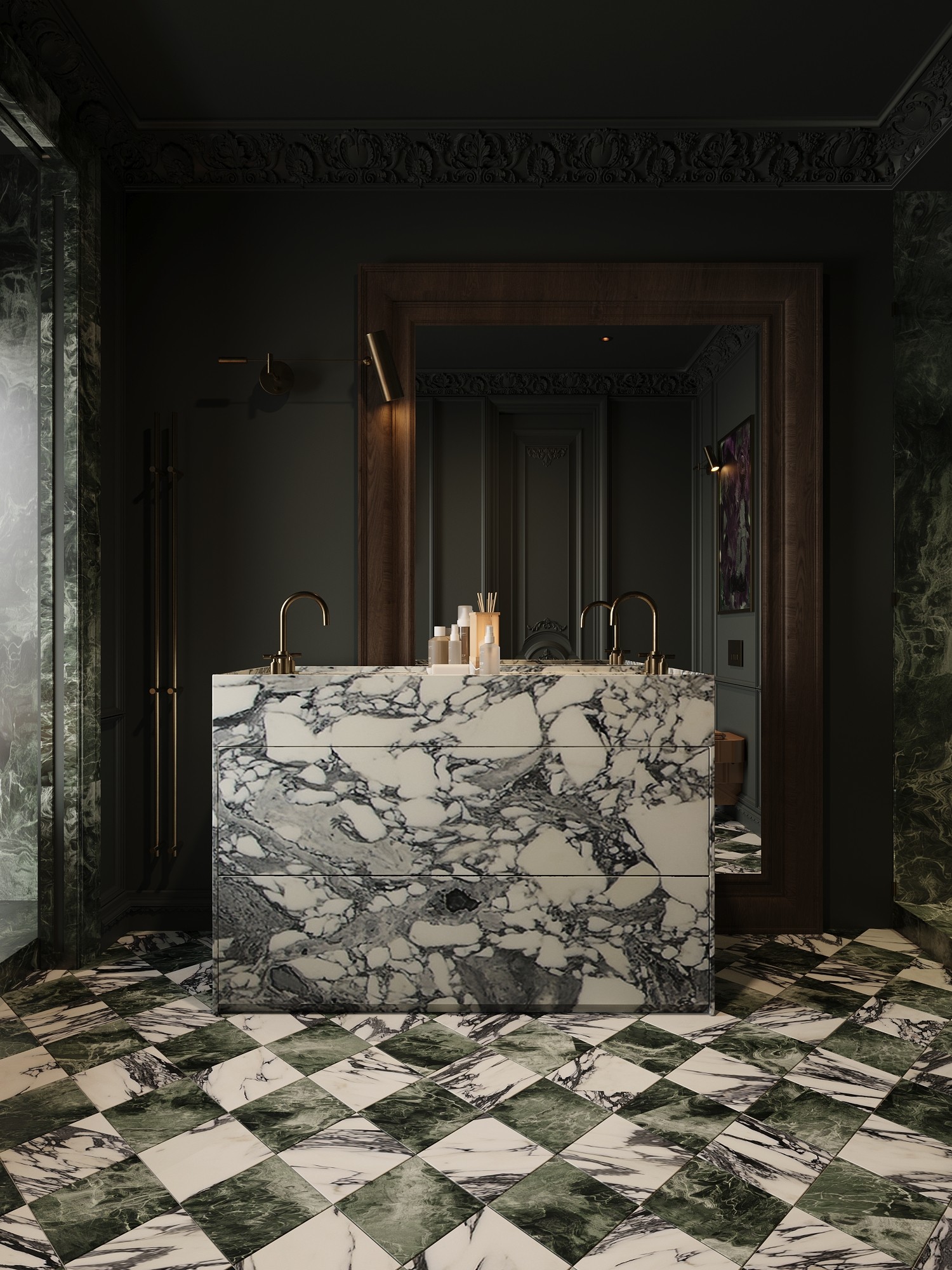 İngiliz tarzı banyo tasarımı