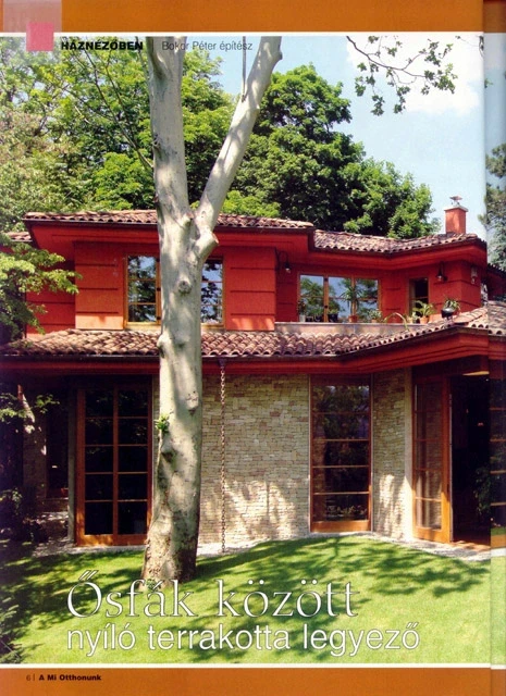 Bokor Péter sajtómegjelenés A Mi Otthonunk magazin