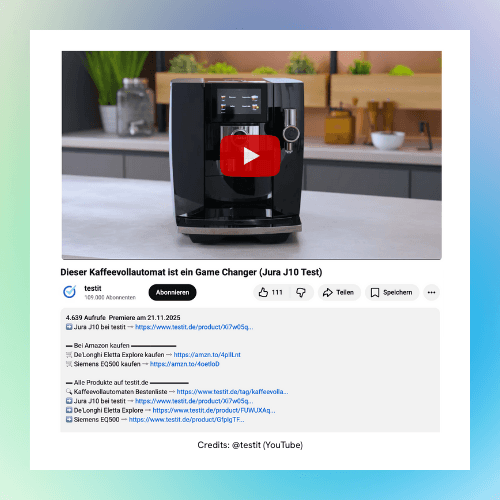 Produkt-Links in Video