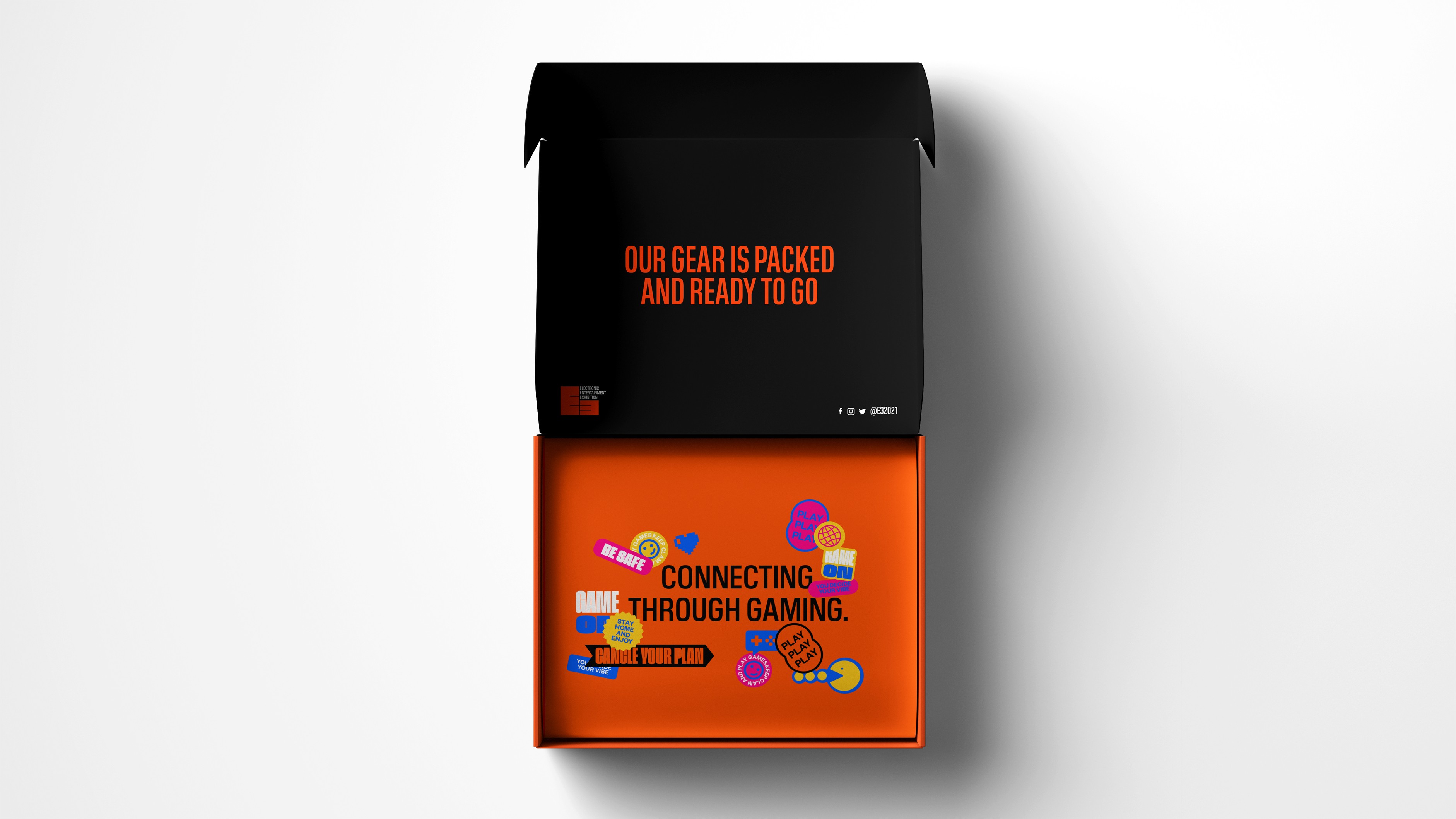 Streetside billboard with flyposters of the Batch.Works brand and illustrations