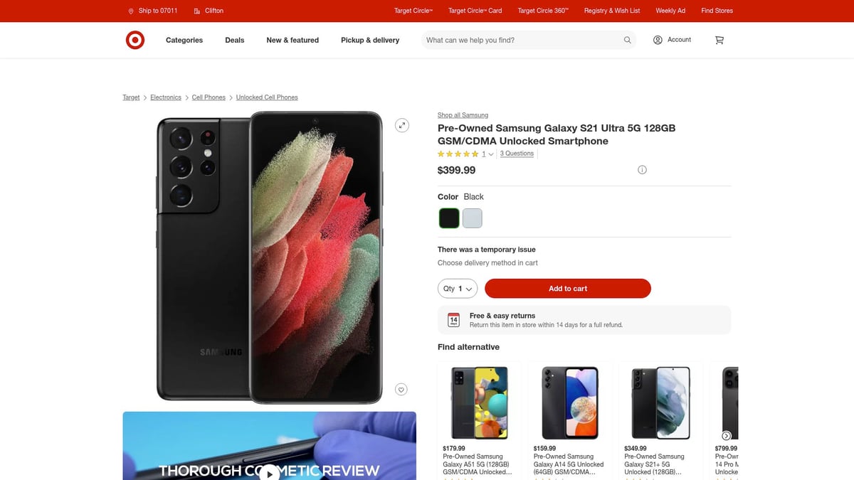 Top 10 Phones ESIM Ready to Buy in 2026 - Samsung Galaxy S21 Ultra 5G