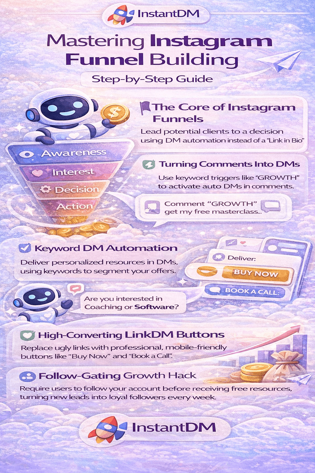 How do I build an Instagram sales funnel for my business?