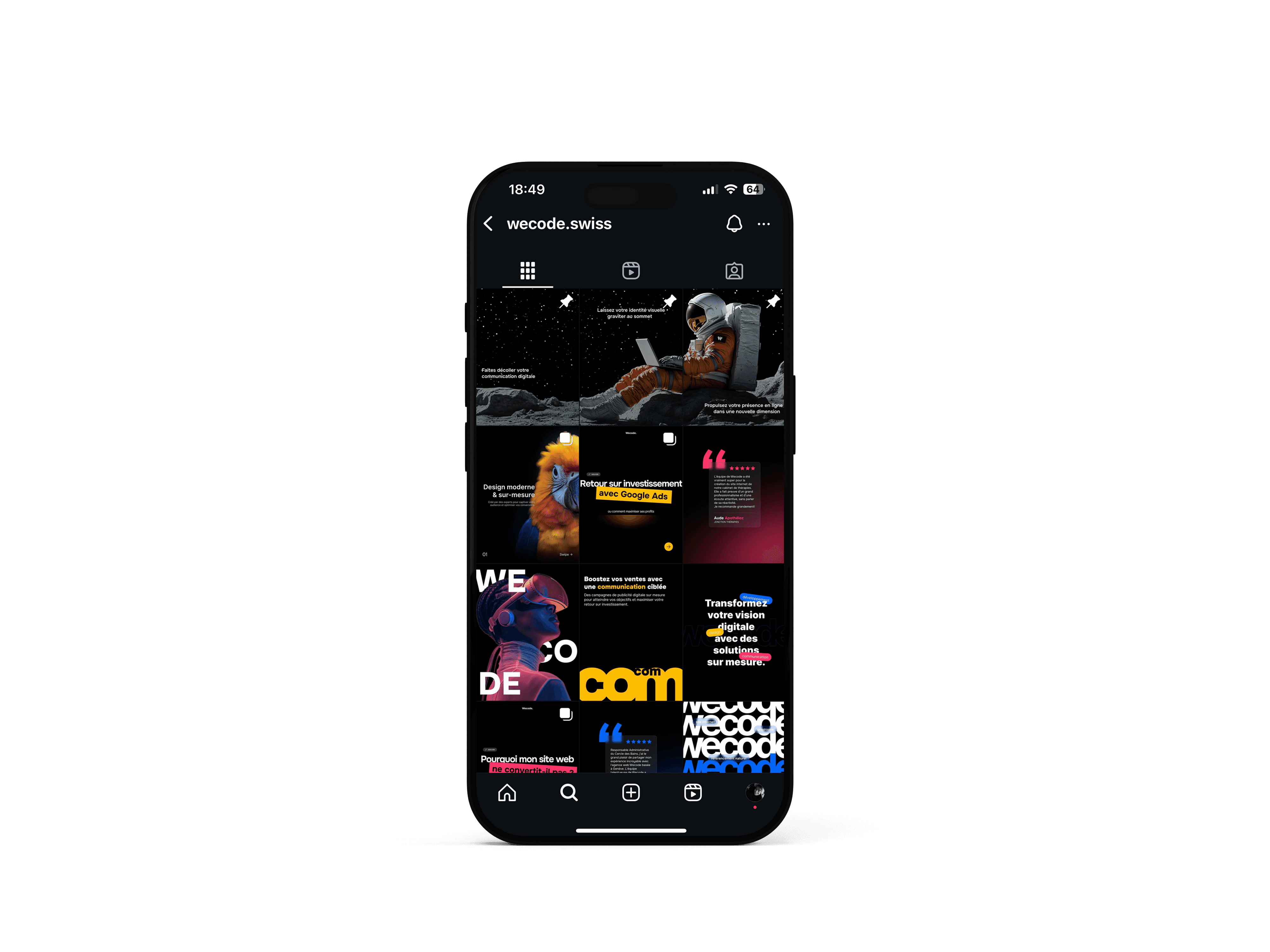 Woman Look Into The Camera