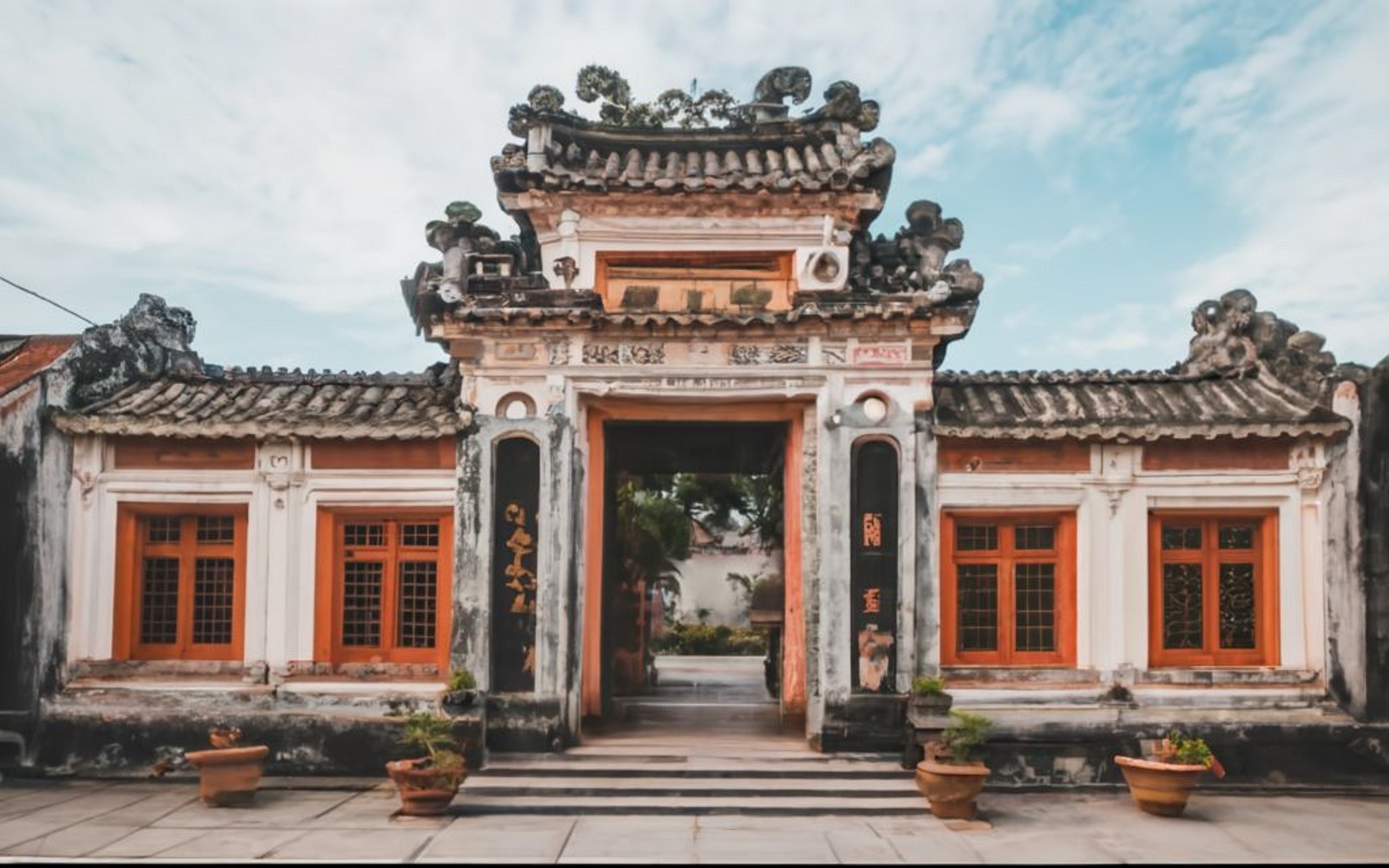 Old temple in Hoi An