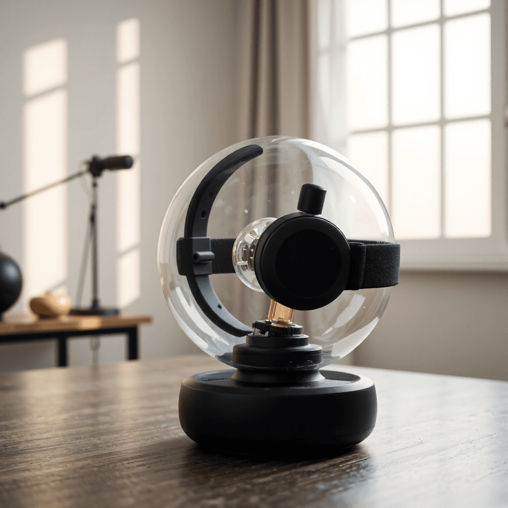 product photography of a fitness device for hand and wrist exercise