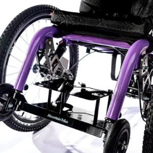 Footplate riser for users with short legs