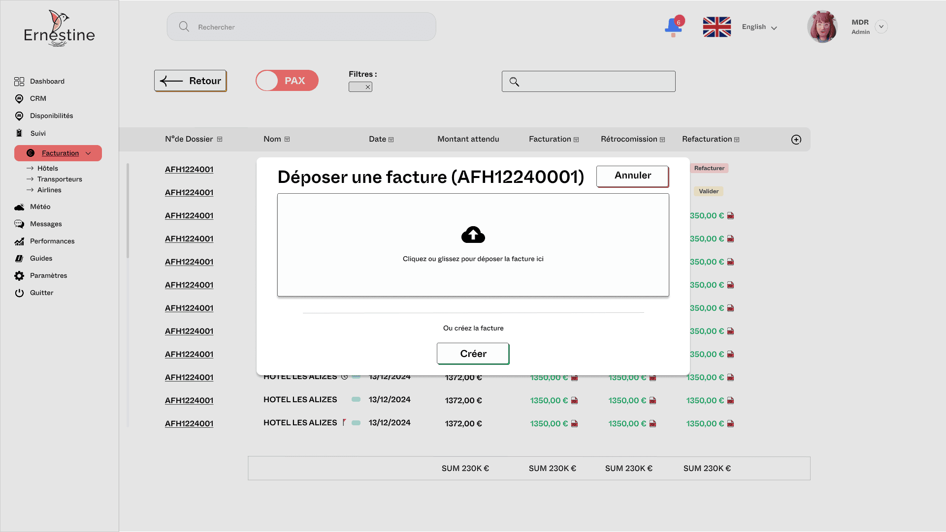 ernestine web app 49