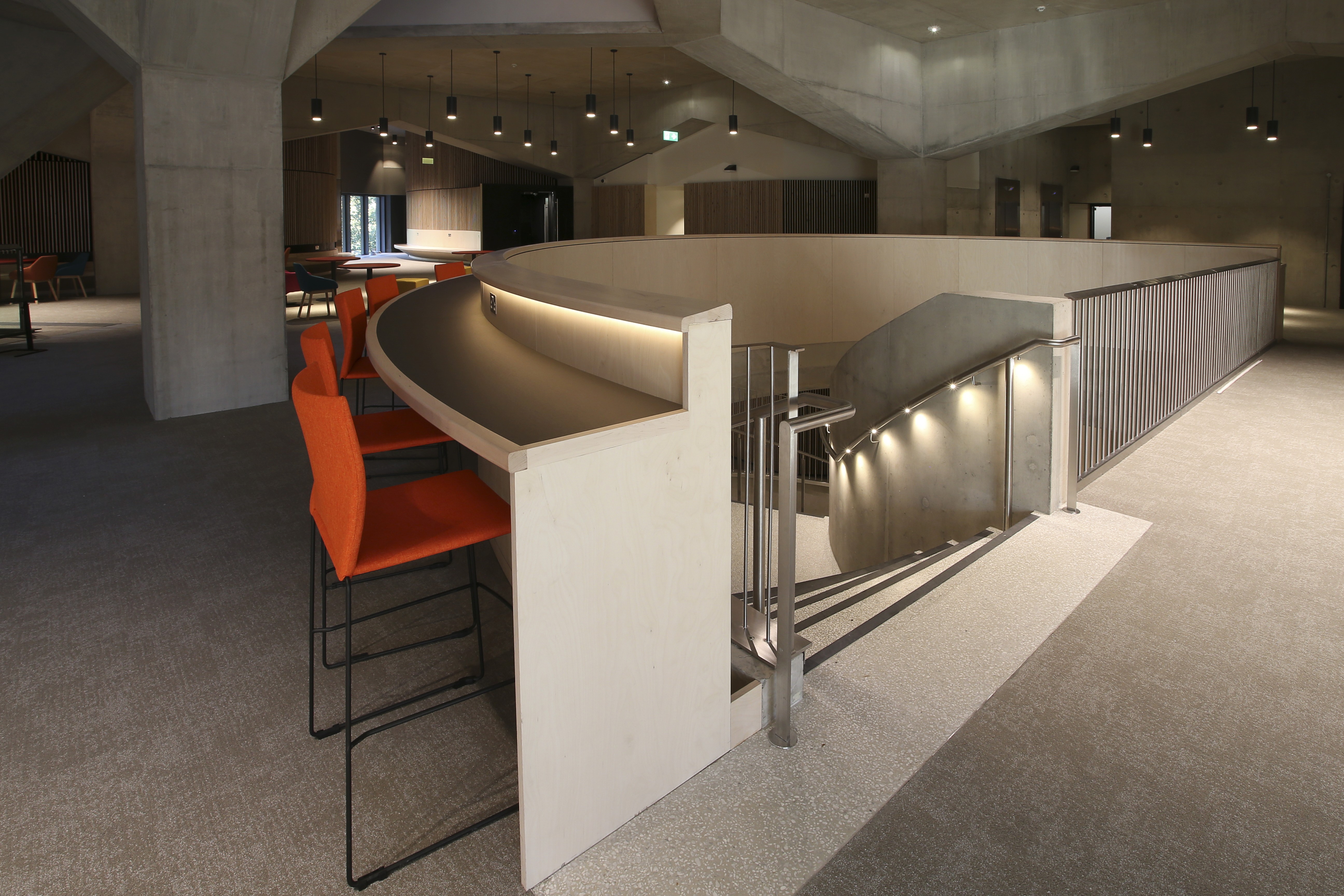 A commercial electrical installation completed by DPH