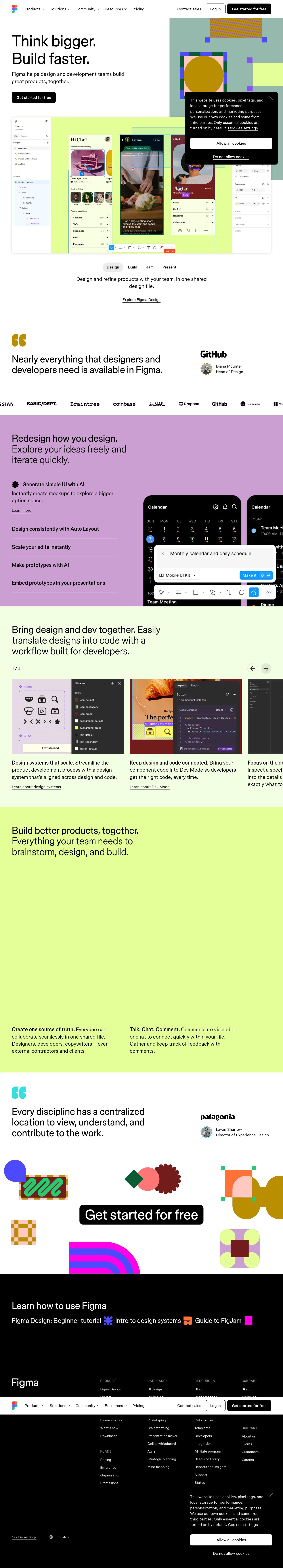 Design and publish modern sites at any scale with Framer’s web builder.