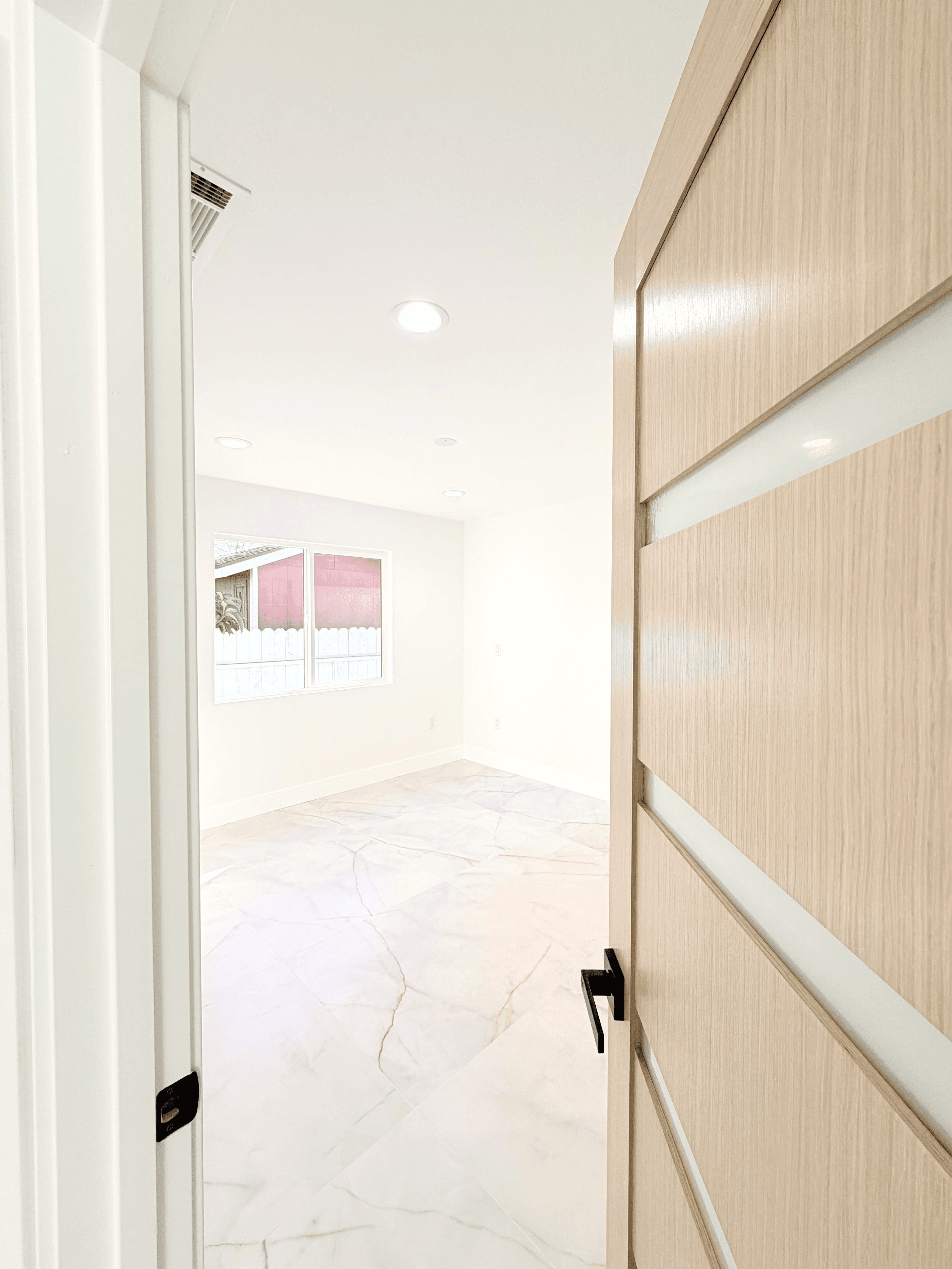 Modern ADU kitchen with custom cabinets and quartz countertops – Garden Grove