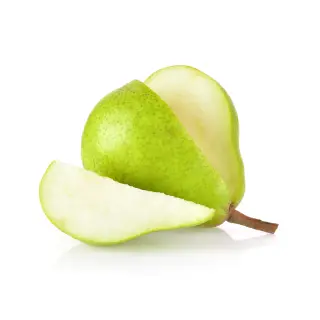 Pear slices