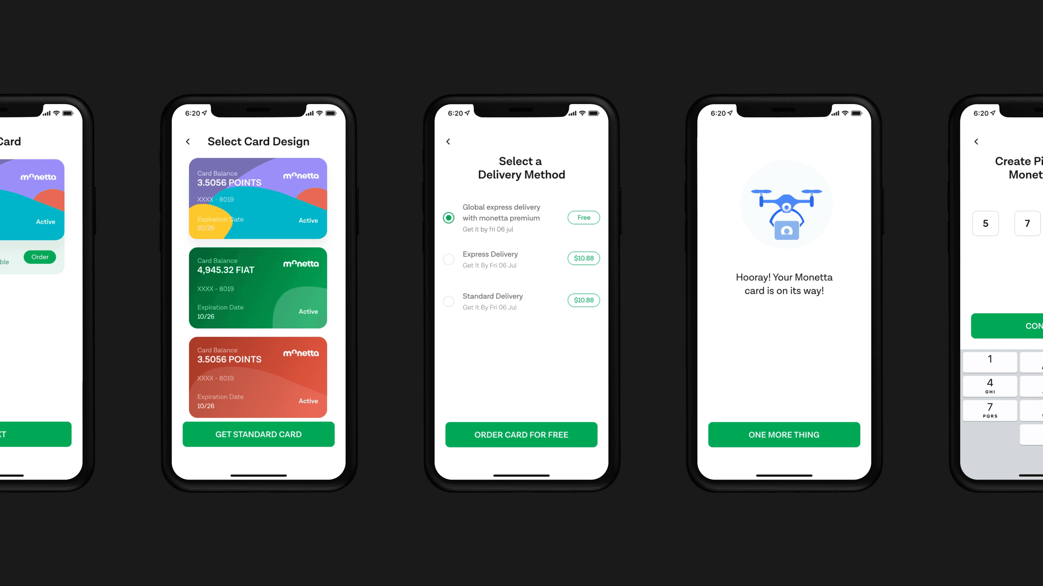 a person holding a credit card with the word tried on it