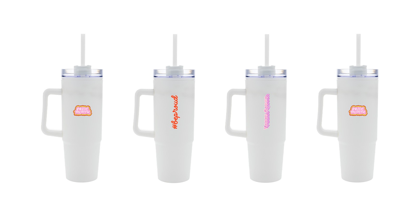 picture of pride-themed tumblers