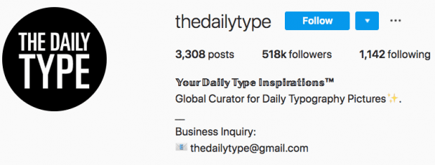 best fonts for Instagram bio