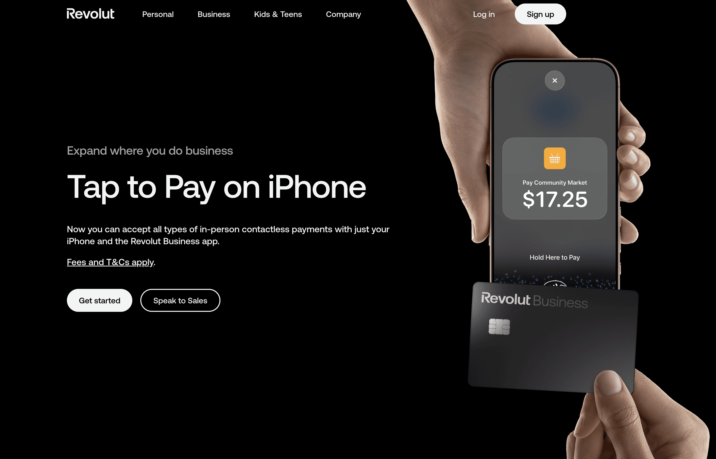 Revolut Tap to Pay on iPhone