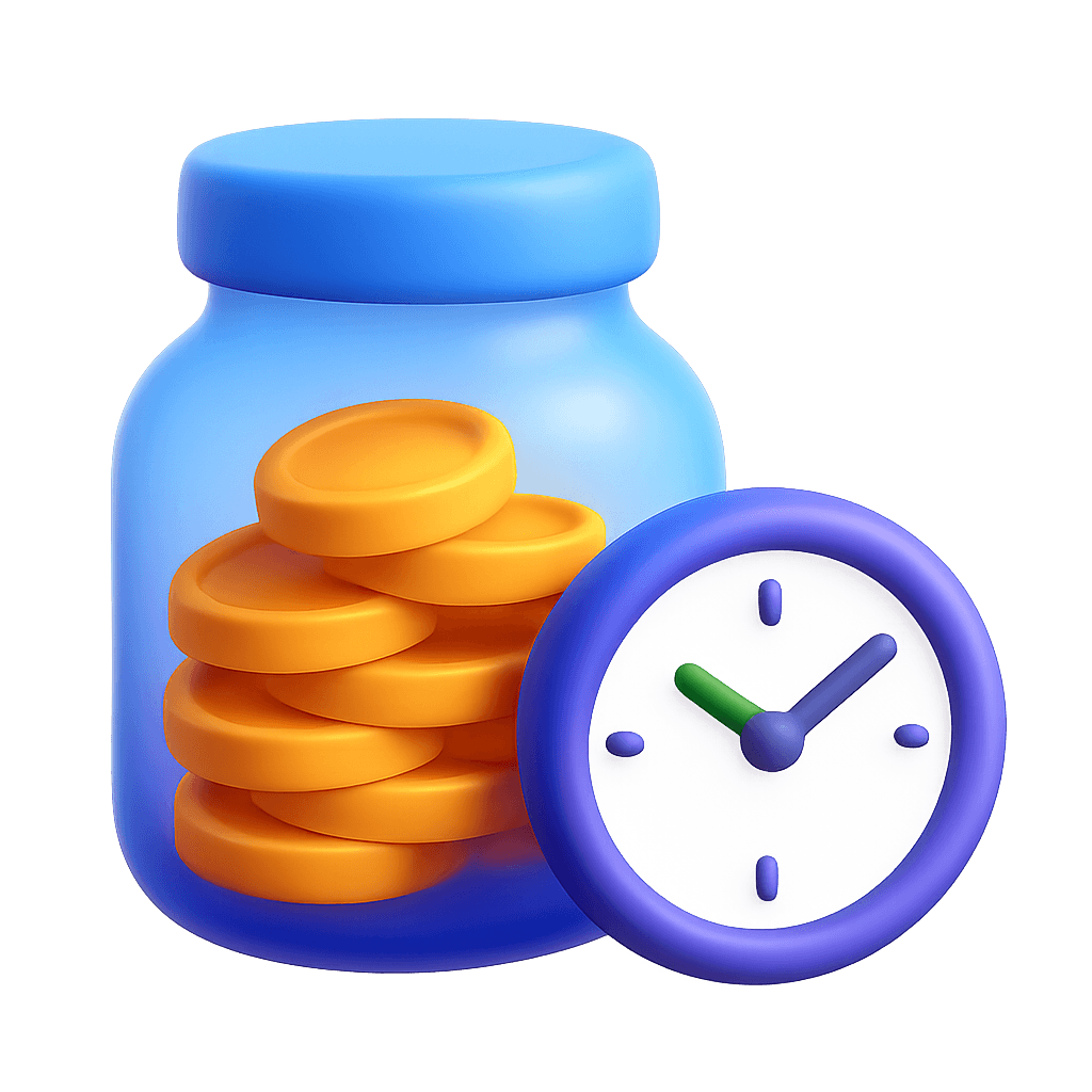 3D icon of an astronaut, who is the company logo of astro.tax