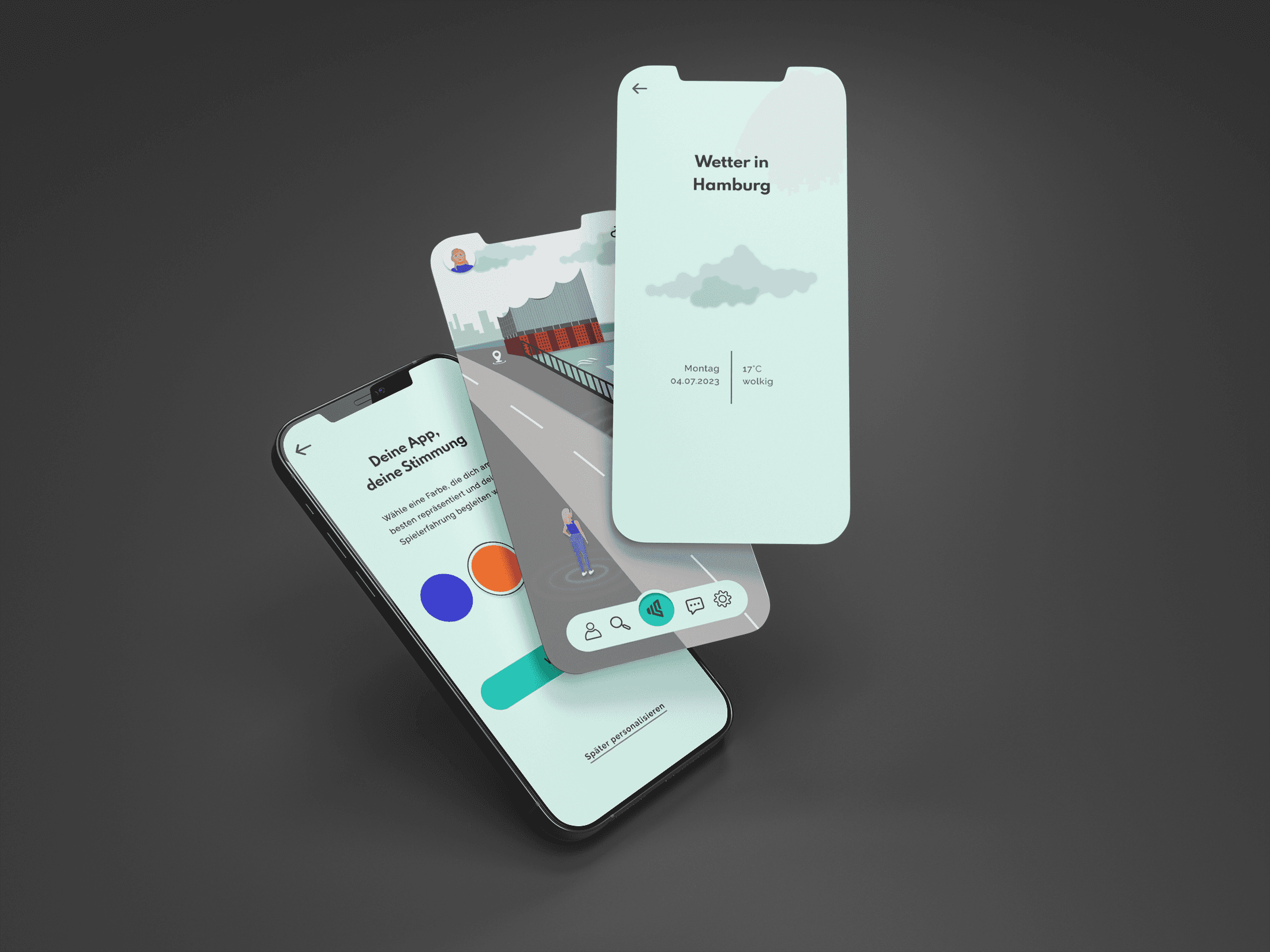 a cell phone on a bench