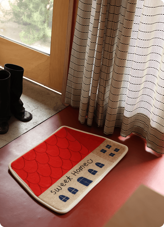 식빵 쿠션 커버