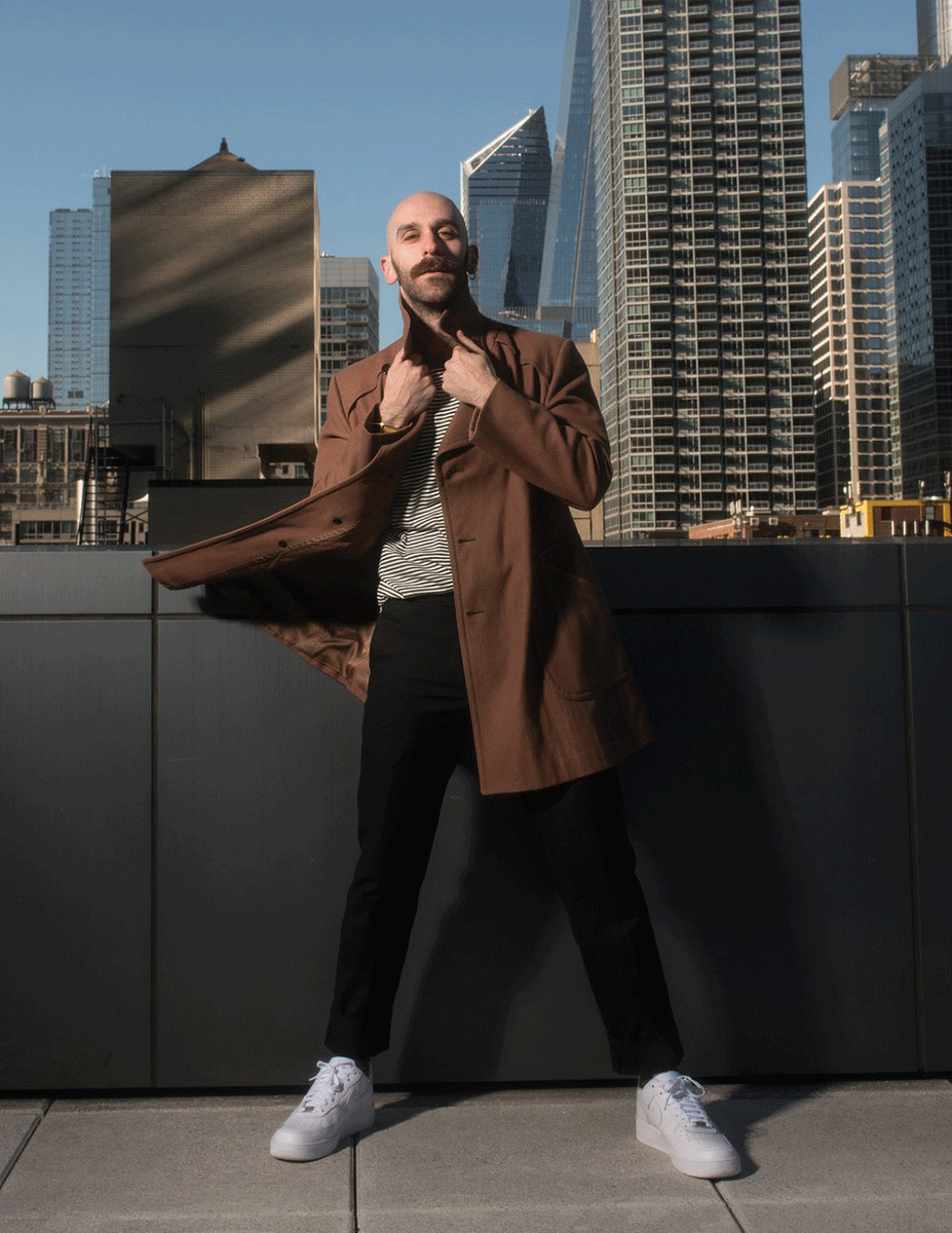 Sam Nelson Harris styled by miami celebrity fashion stylist Steven Lassalle