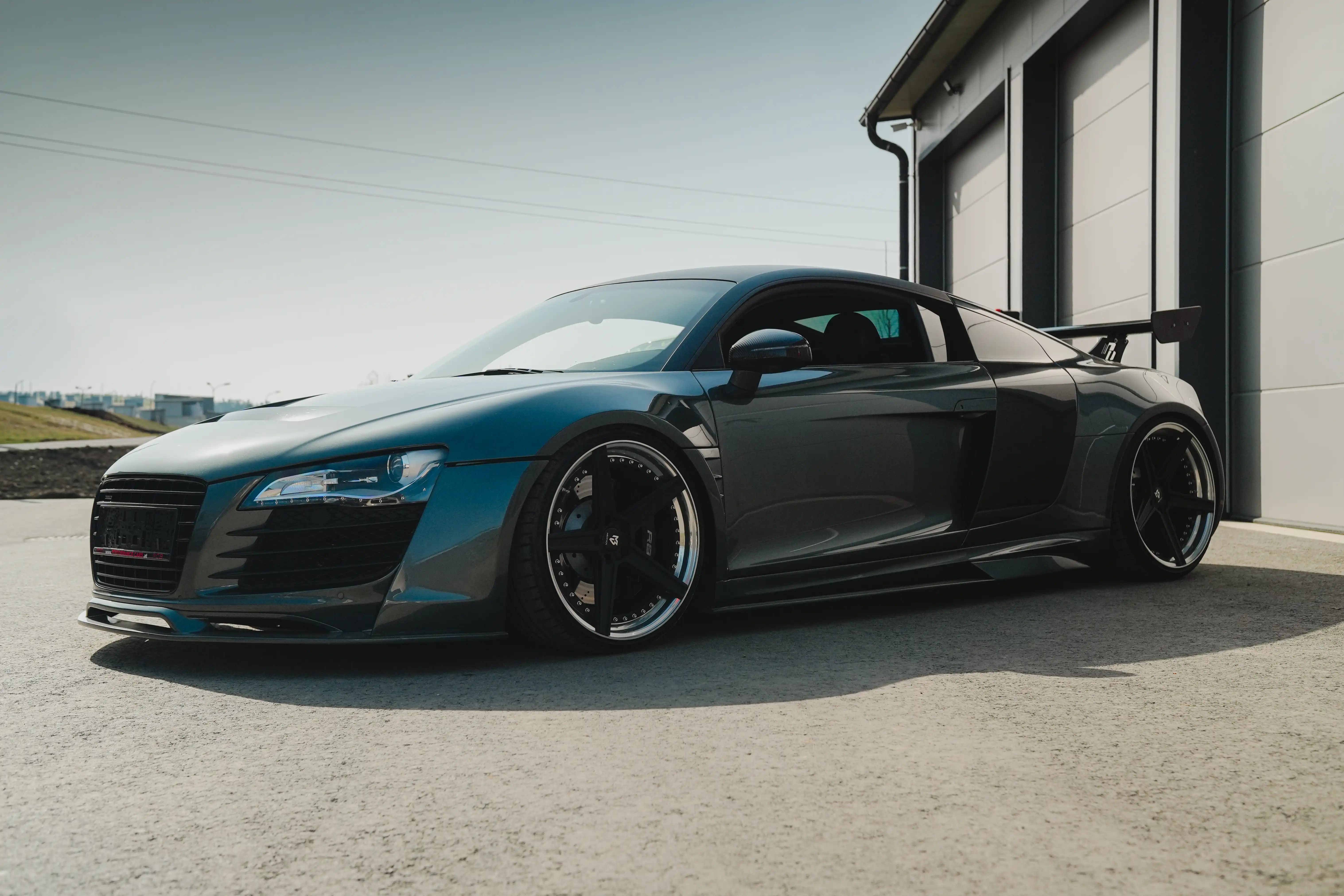 Audi R8 V8 mit Scheibentönung 95 % und 55 %