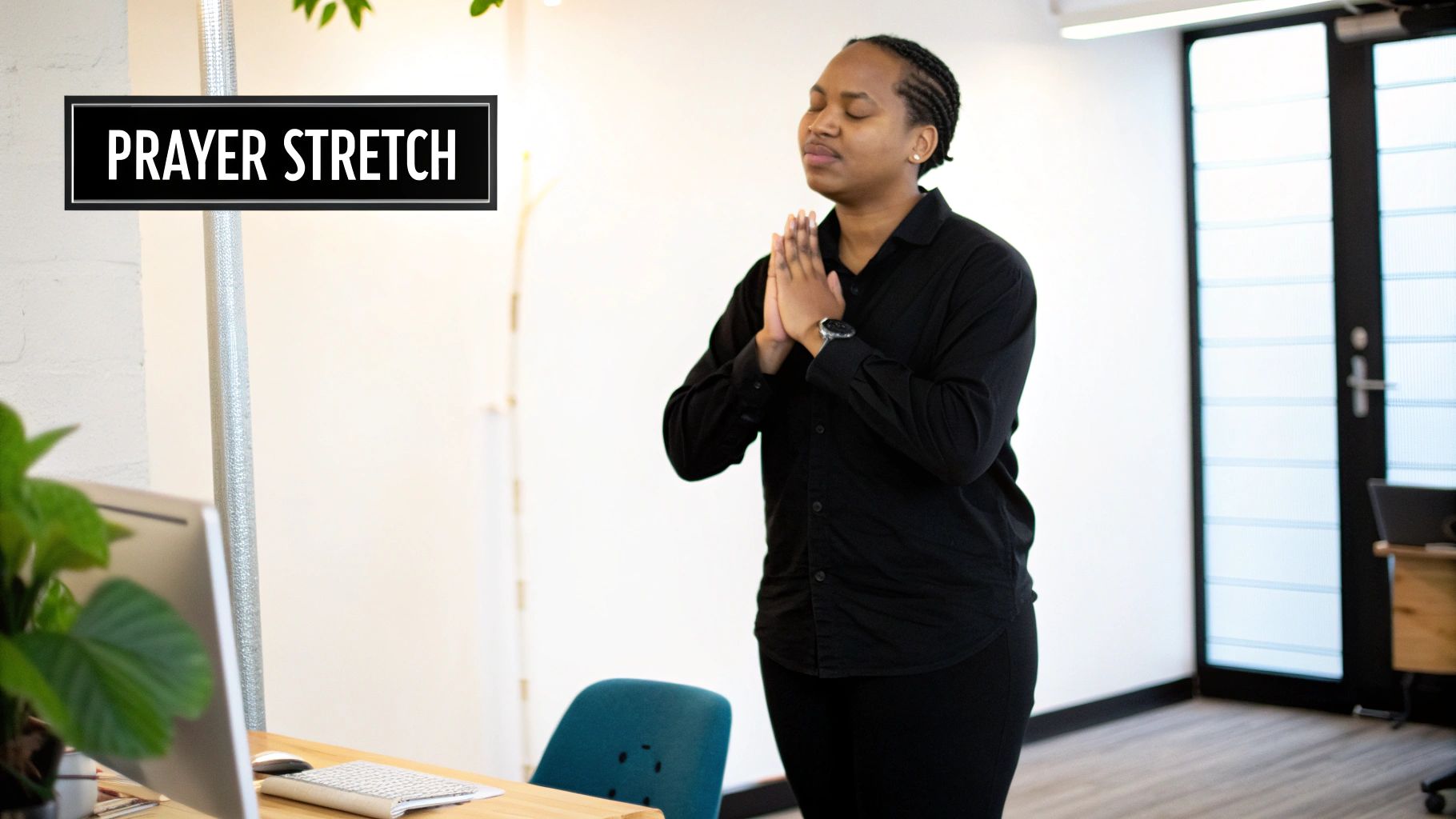 Prayer Stretch (Wrist Flexor Stretch)
