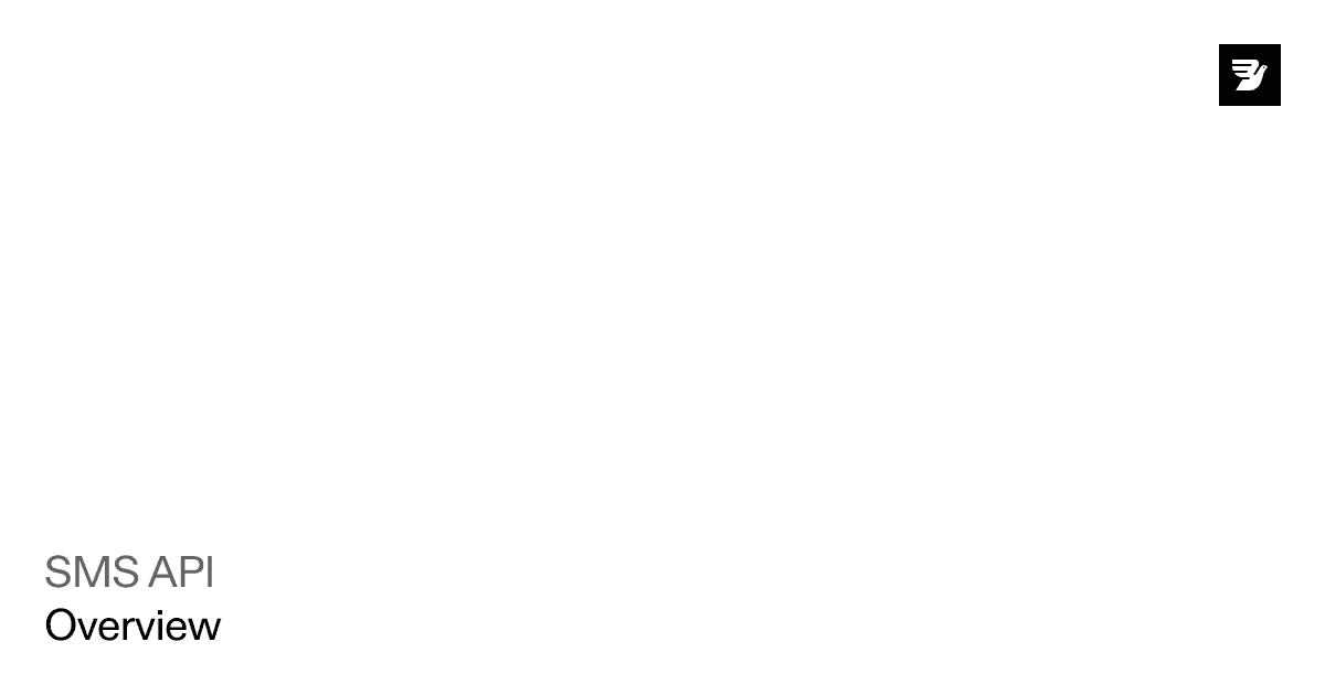 Programmable SMS — Bird