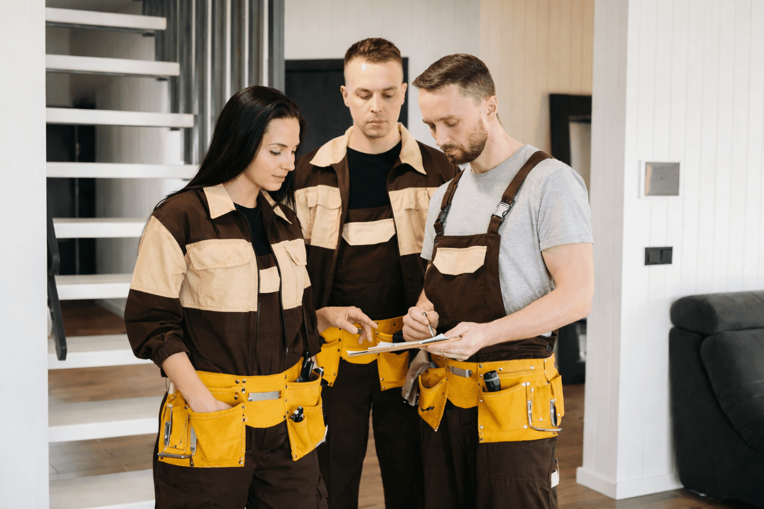 Image of a home decorator team