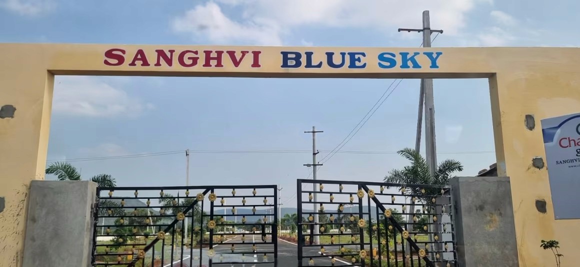 Plot view of Sanghvi Blue Sky Visakhapatnam Project Photo 1 by Charan Group