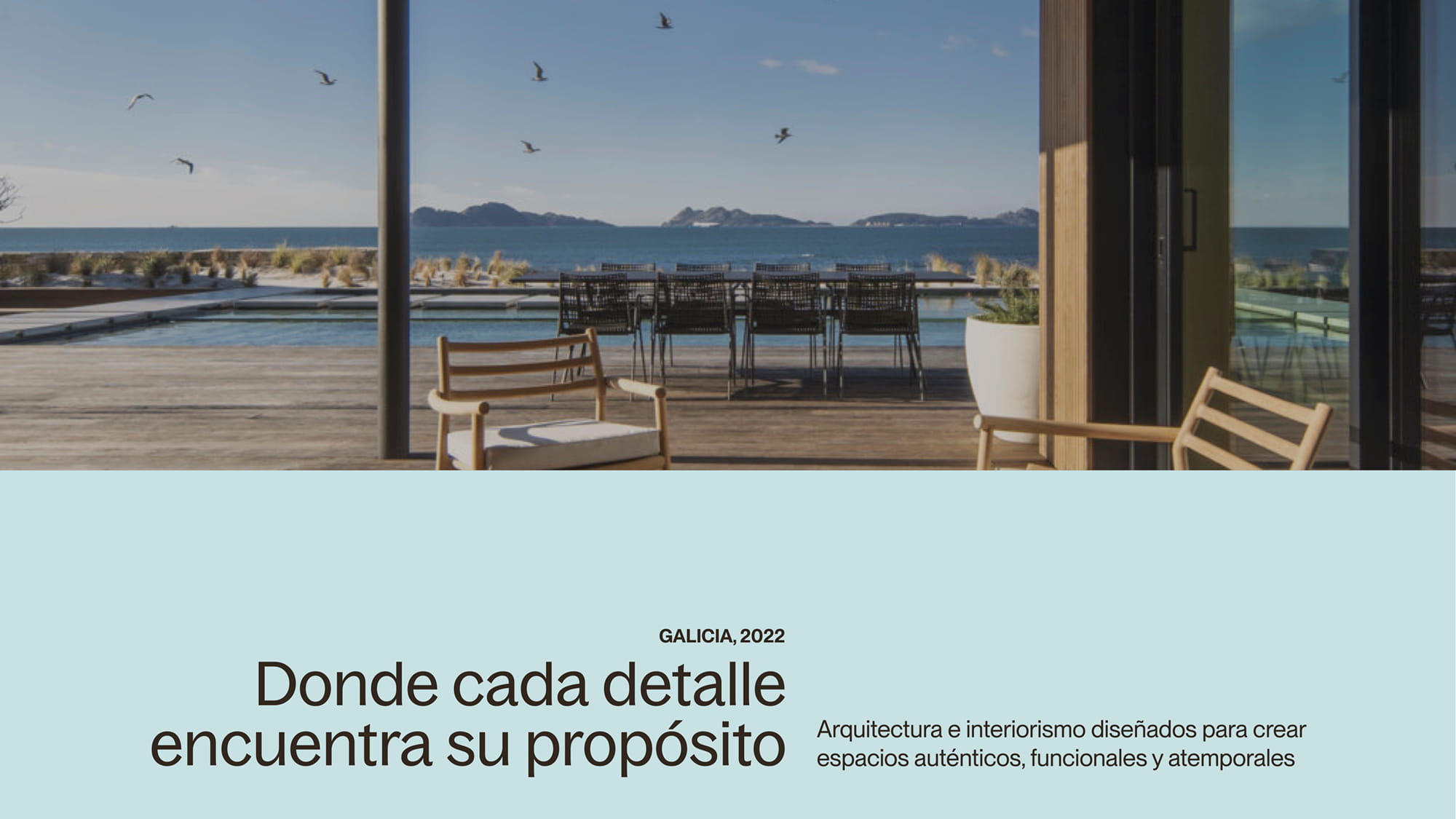 Branding for architectural studio in Vigo, Spain