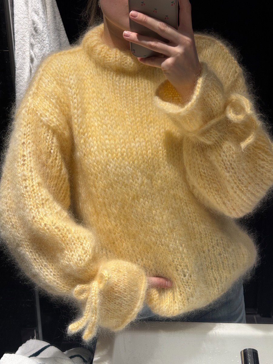 Honey Cloud Sweater knitting pattern, photo 4