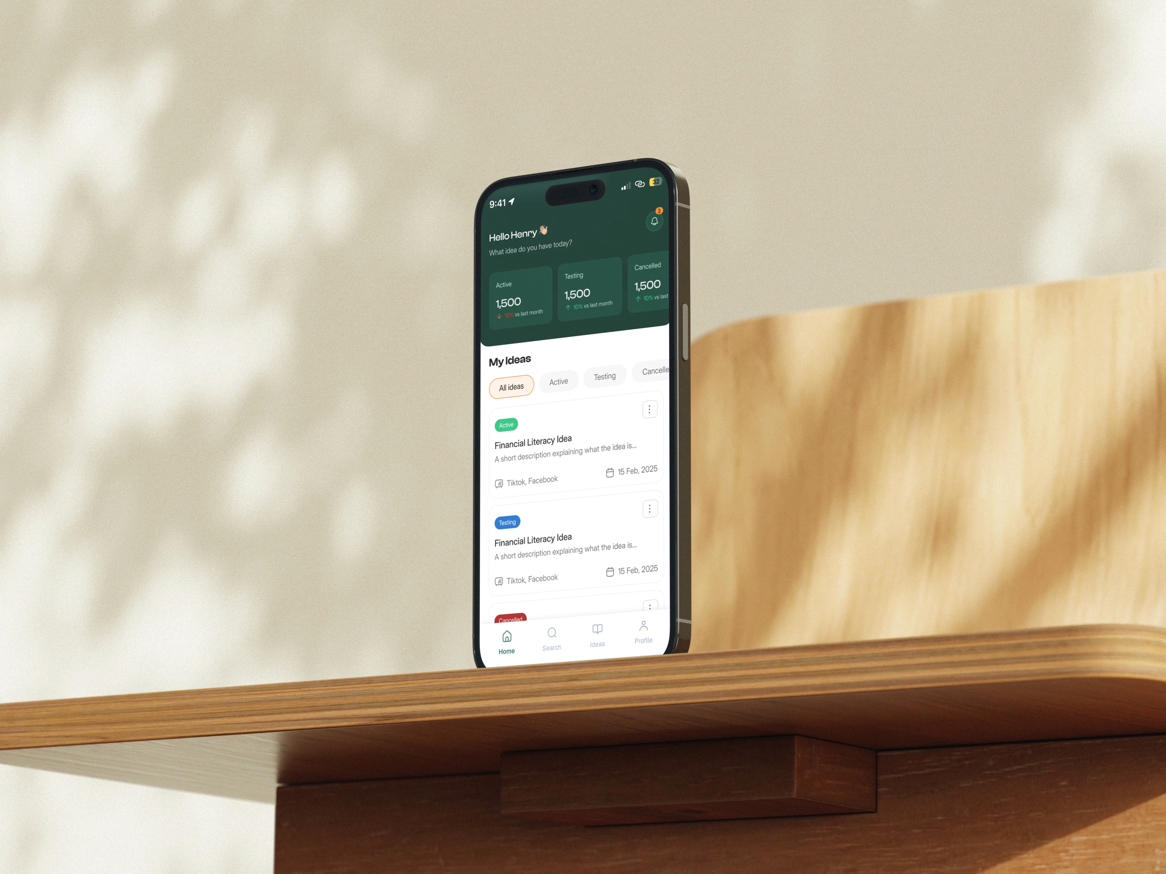 App screenshot