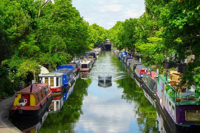 Take a Cycle along Regent’s Canal