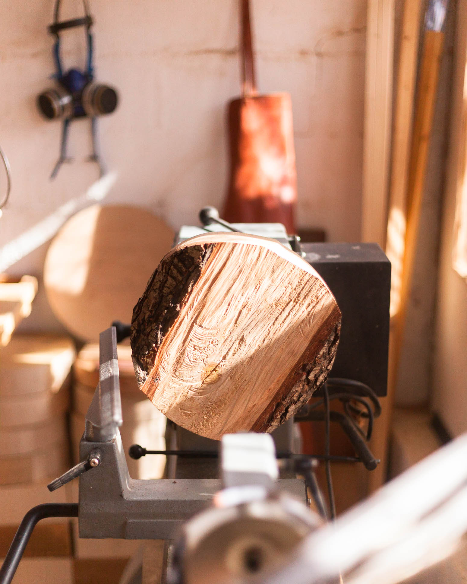 Batch.Works product catalogue book on a work top with a graphic printed image on the front