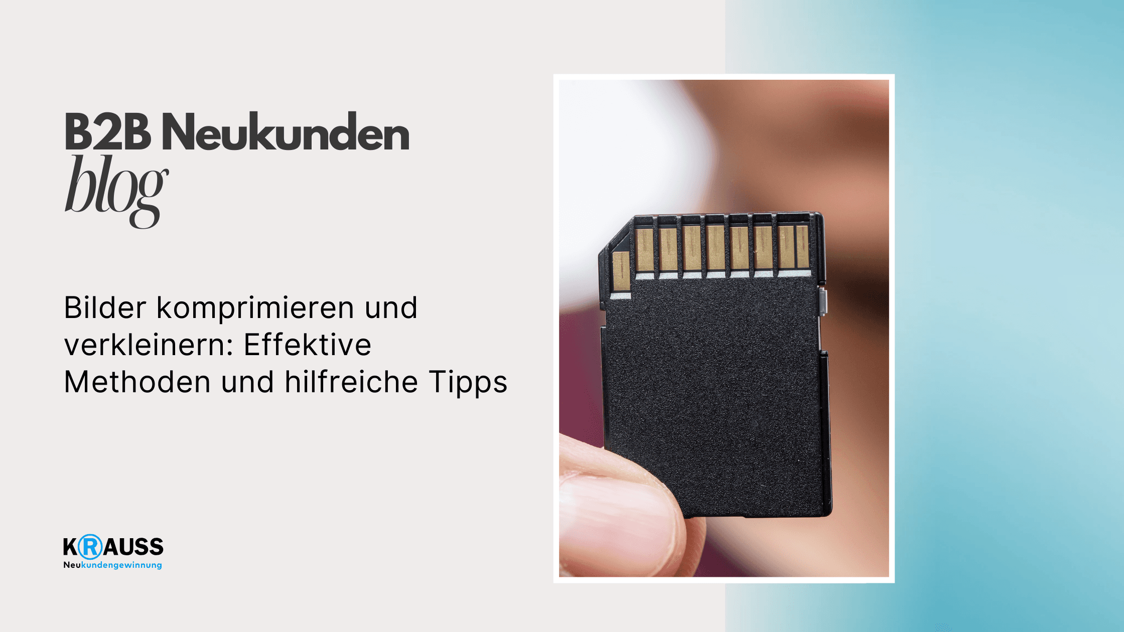 Bilder komprimieren und verkleinern: Effektive Methoden und hilfreiche Tipps