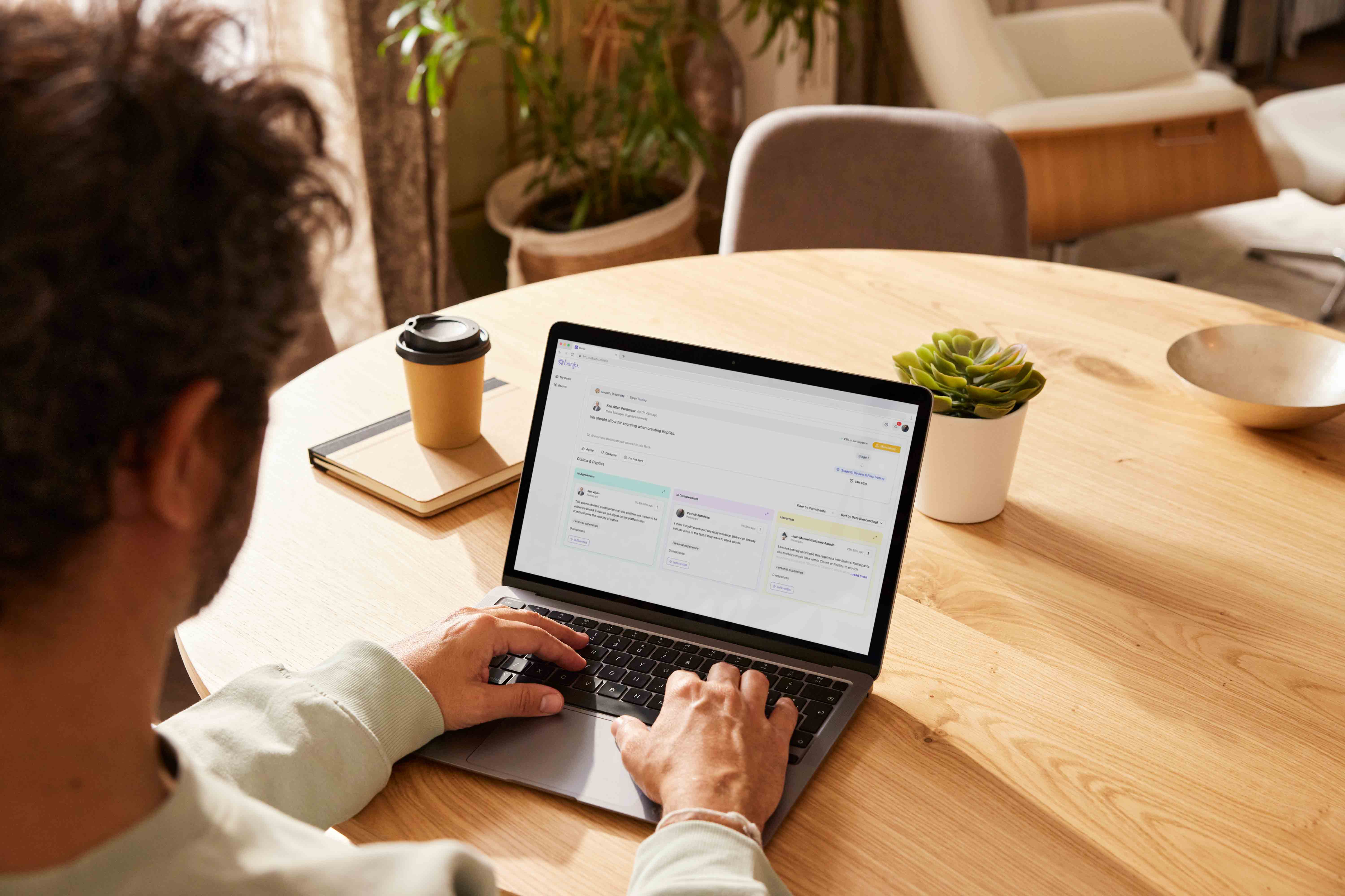Banjo - Online dialogue platform for academic use