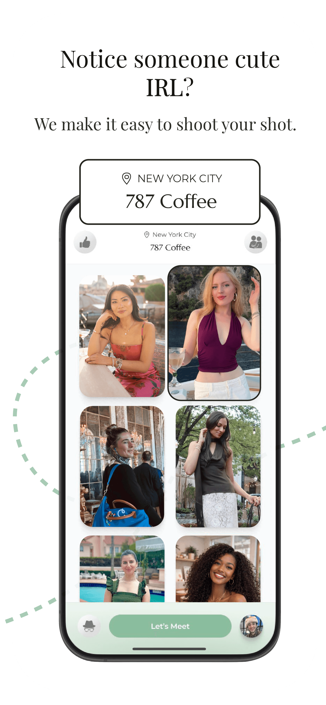 Radius makes it easy to shoot your shot.