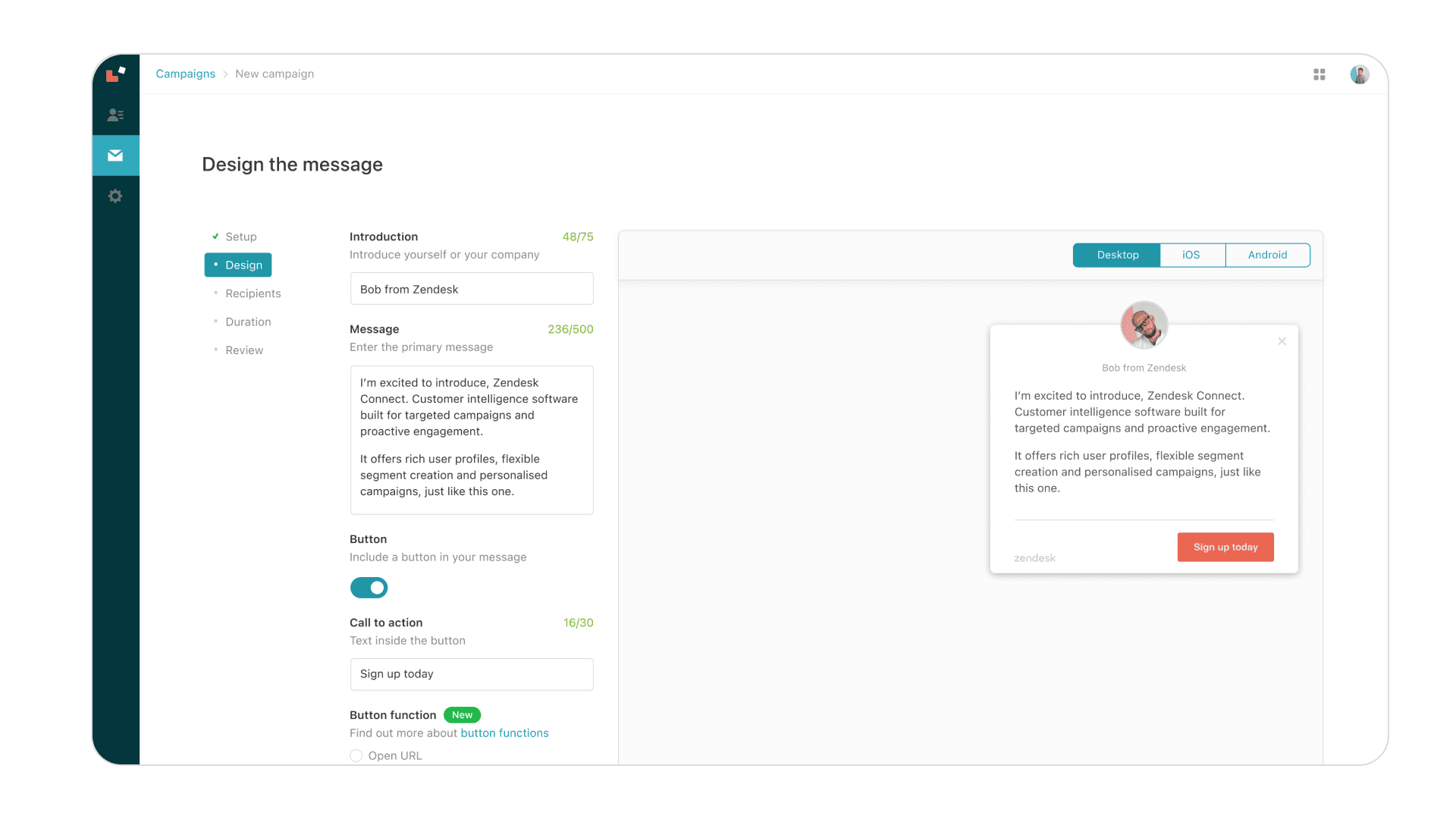 Campaign builder B