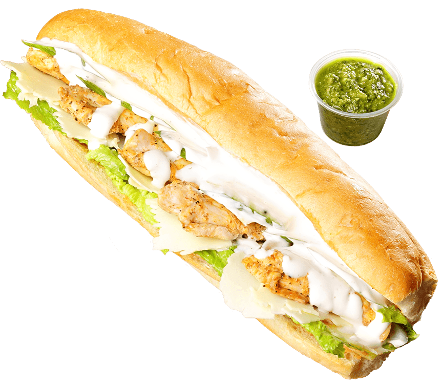 pesto chicken sandwich