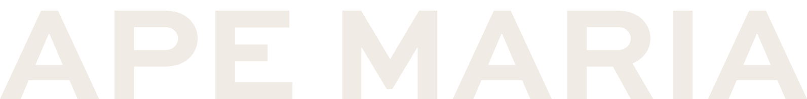 Ape Maria Logo Weiß