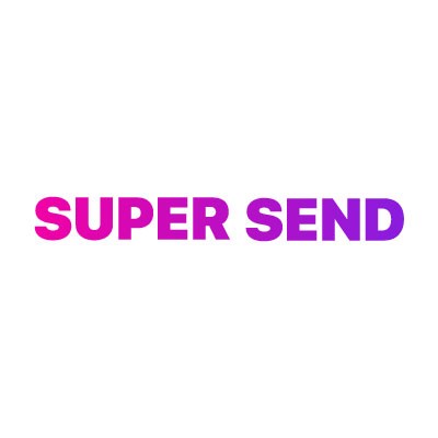 Super Send logo